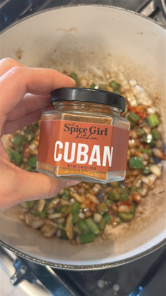 Cuban seasoning spice blend used in carne guisada