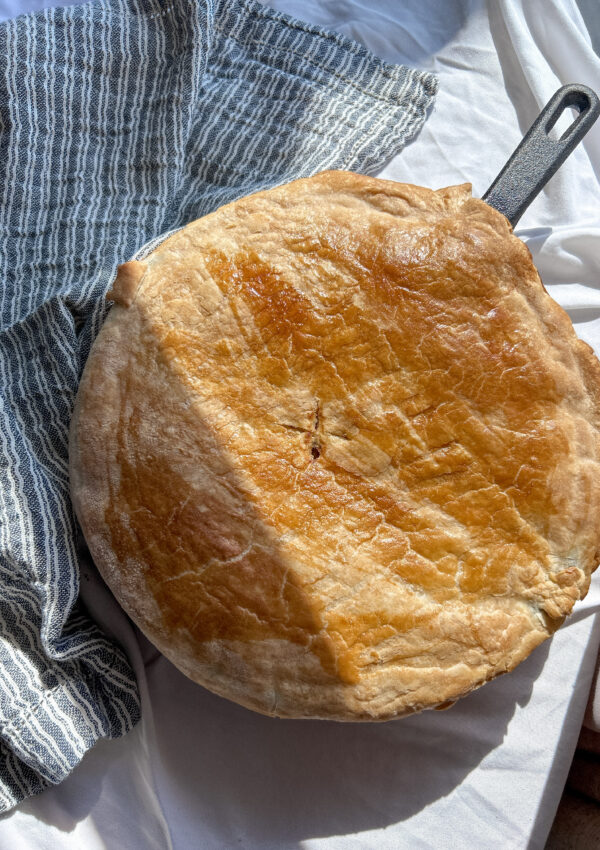 Seafood Pot Pie (Creamy Cajun Style with Puff Pastry)