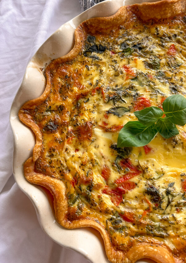 Caprese Quiche Recipe