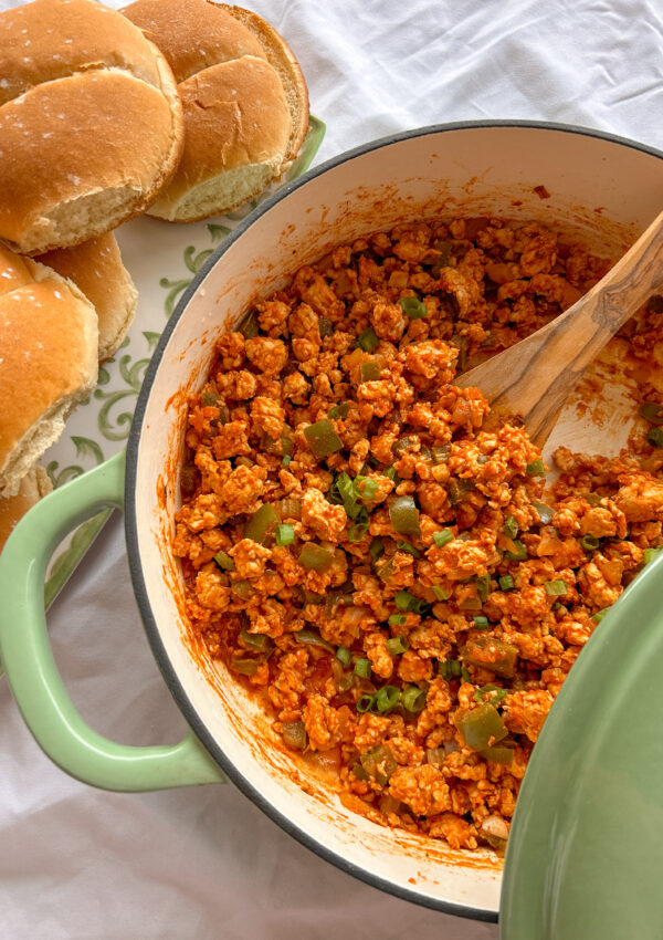 Cajun Chicken Sloppy Joes