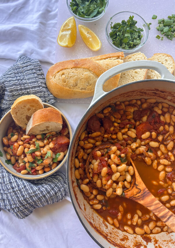 Loubia (Moroccan White Bean Stew)