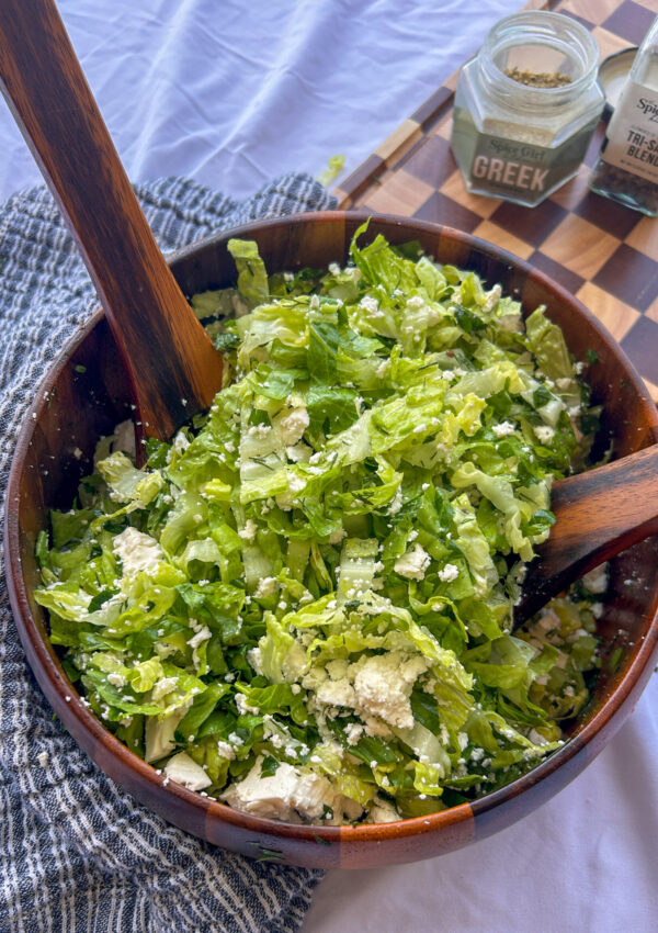 Maroulosalata (Greek Lettuce Salad)