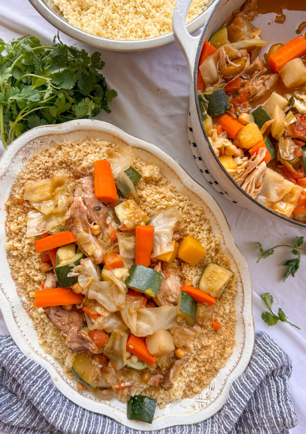 Moroccan Couscous with Seven Vegetables