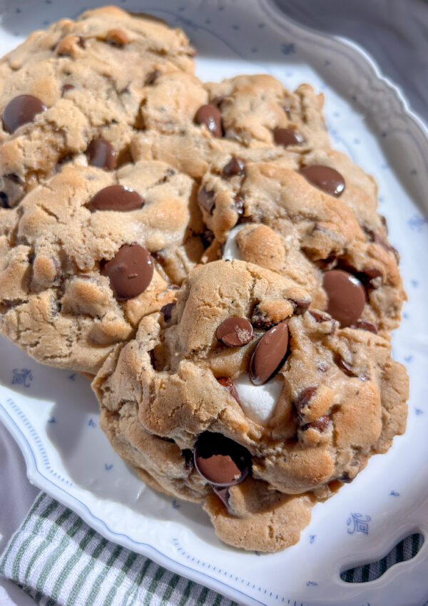Bakery Style Brown Butter S’mores Cookies